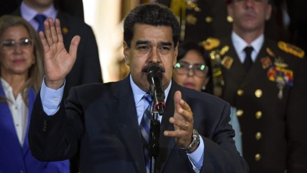 Николас Мадуро сообщает о предотвращении военного переворота