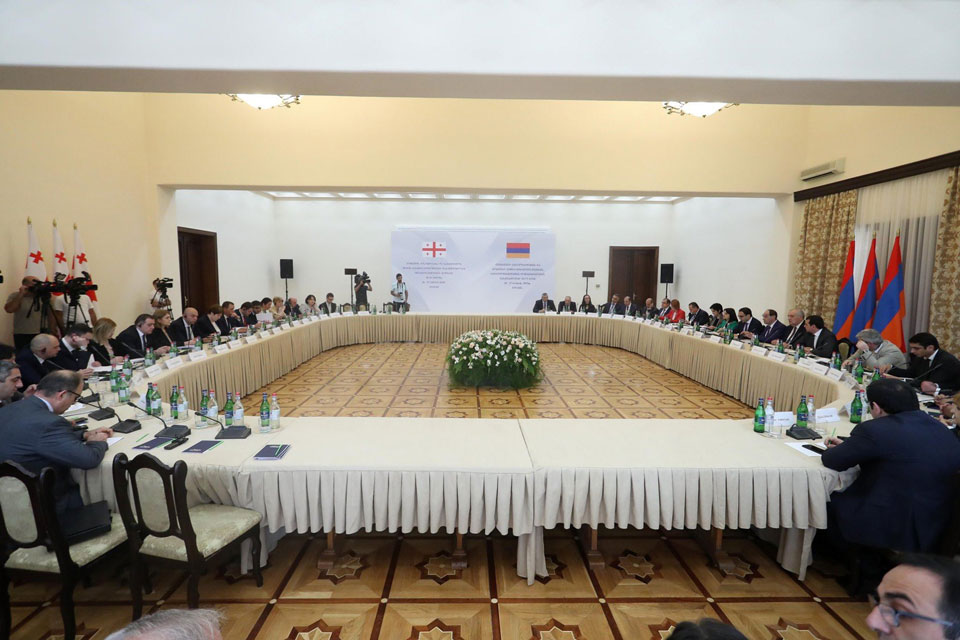 В Ереване проходит заседание межправительственной комиссии по экономическому сотрудничеству между Арменией и Грузией