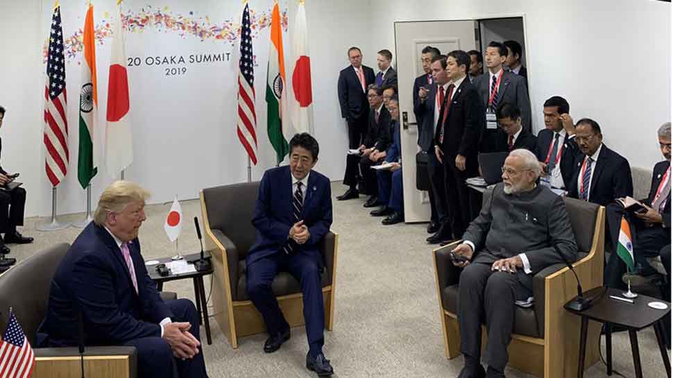 Лидеры США, Индии и Японии договорились об обеспечении  безопасности в Индийском океане и Тихоокеанском регионе