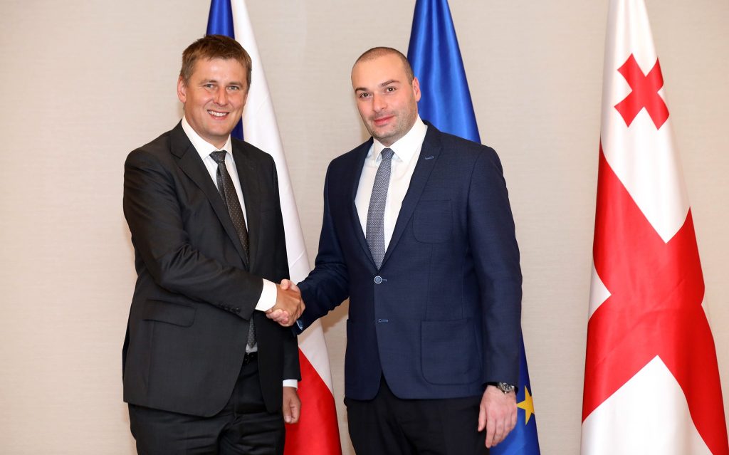 Мамука Бахтадзе встретился с министром иностранных дел Чешской Республики