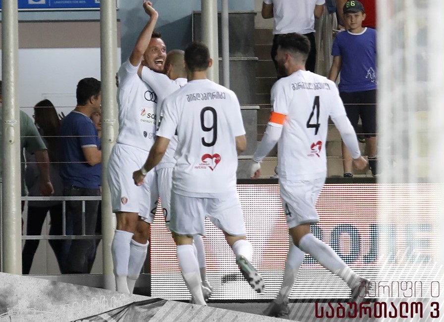 Неожиданная победа «Сабуртало» на Лиге чемпионов - чемпион Грузии разгромил «Шериф»