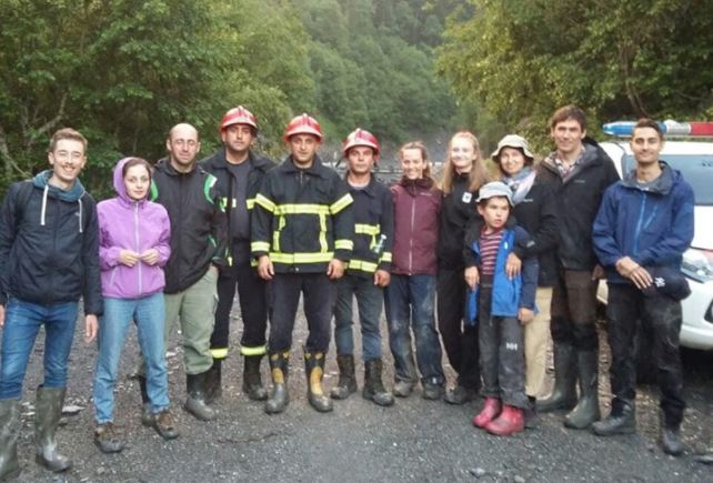 Спасатели спасли группу туристов в Рача - семерых граждан Норвегии и двух граждан Грузии