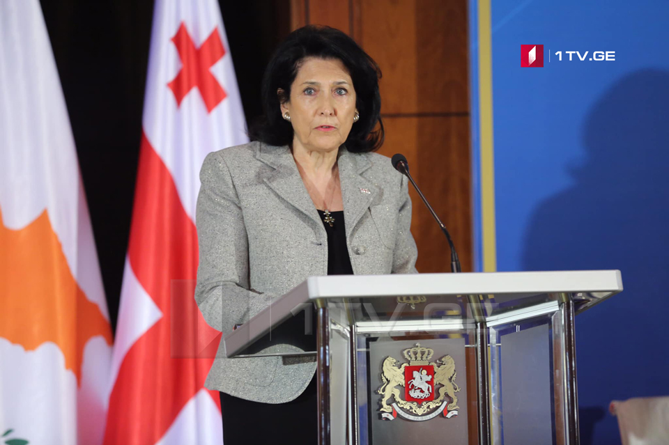 Salome Zurabishvili – We are hopeful for our partners. They should be either mediators or advocates of Georgia