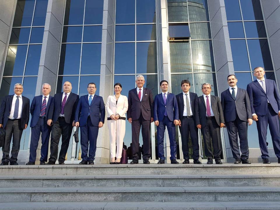 В Баку прошла трехсторонняя встреча Грузия-Азербайджан-Турция