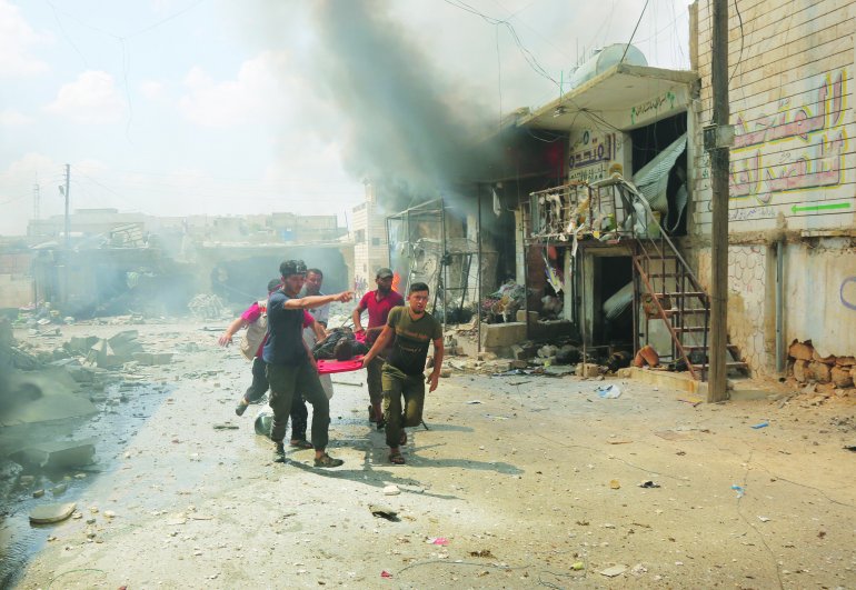 В результате авиаудара по рынку в Сирии погибли 12 человек