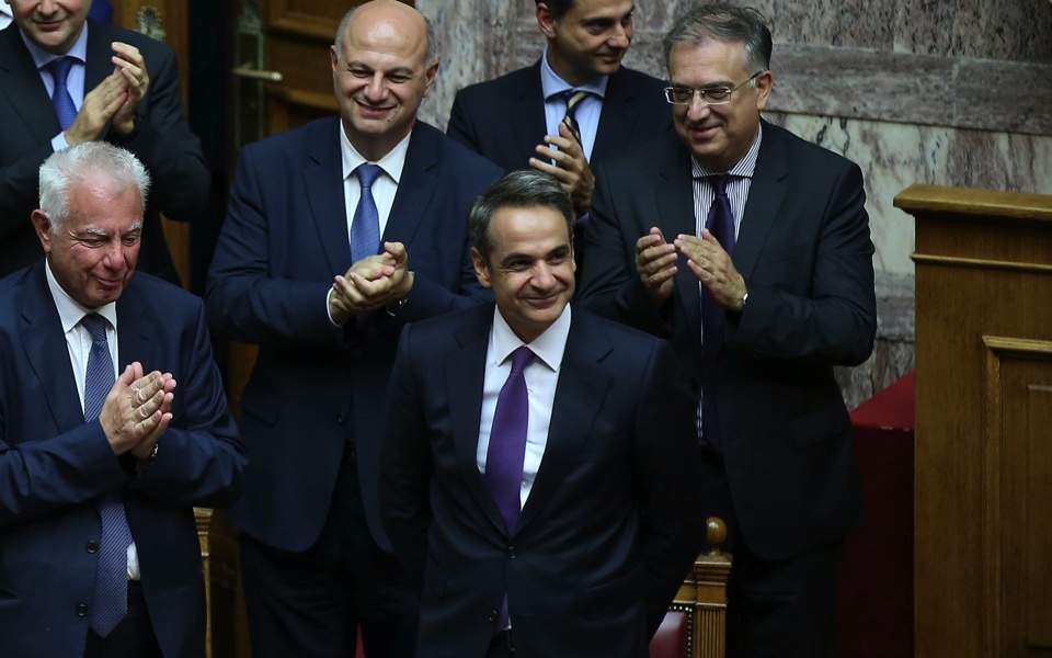 Парламент Греции выразил вотум доверия правительству Кириакоса Мицотакиса