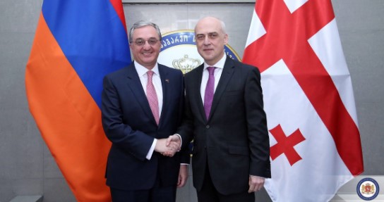 Դավիթ Զալկալիանին հանդիպել է Հայաստանի արտաքին գործերի նախարարին