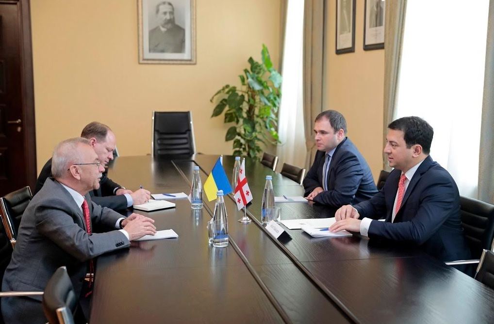 Арчил Талаквадзе встретился с послом Украины