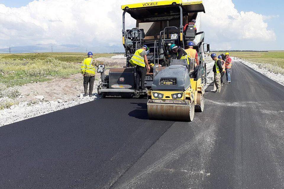 Rehabilitation works ongoing at Akhaltsikhe-Ninotsminda road