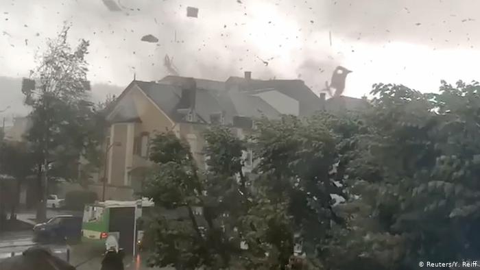 Fourteen injured as tornado ravages south of Luxembourg