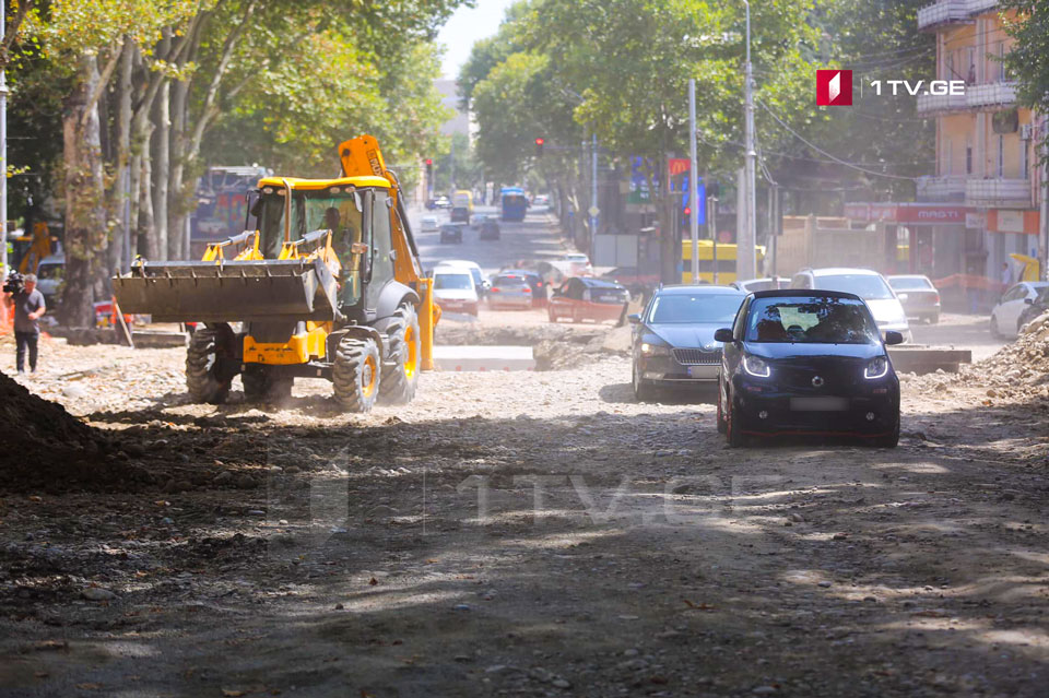 Traffic movement on Chavchavadze Avenue to be restored from September 15