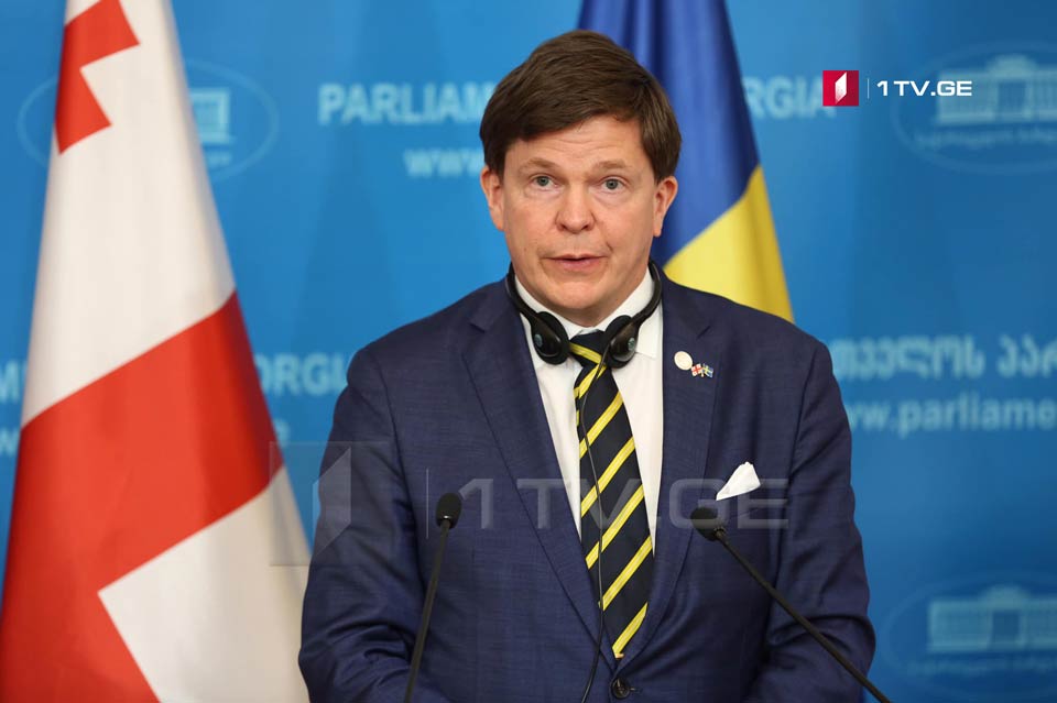 Chairman of Swedish Parliament – We saw how Russian occupation affects everyday life of people