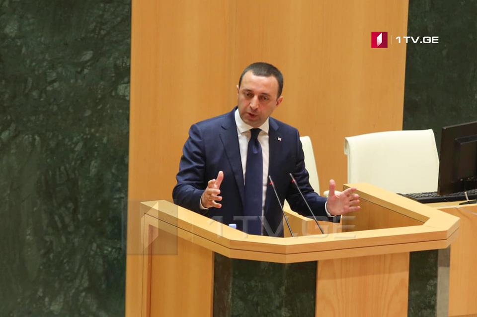 Ираклия Гарибашвили заслушают в парламенте на этой неделе в формате «Часа министра»