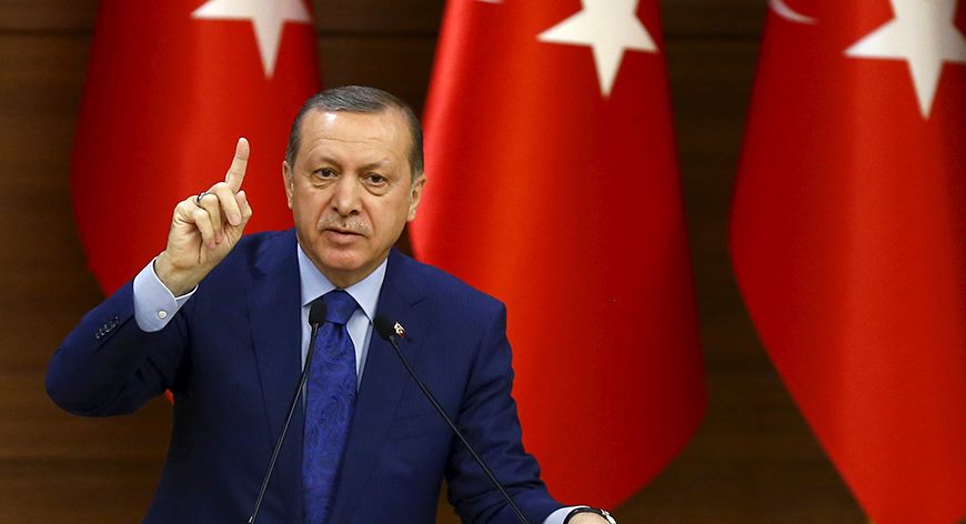 Реджеп Тайип Эрдоган призывает Запад, помочь Анкаре в создании зоны безопасности в Сирии