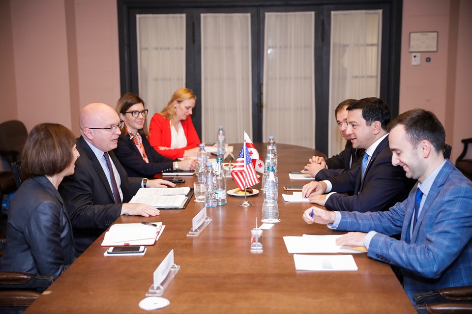 Арчил Талаквадзе встретился с заместителем госсекретаря США