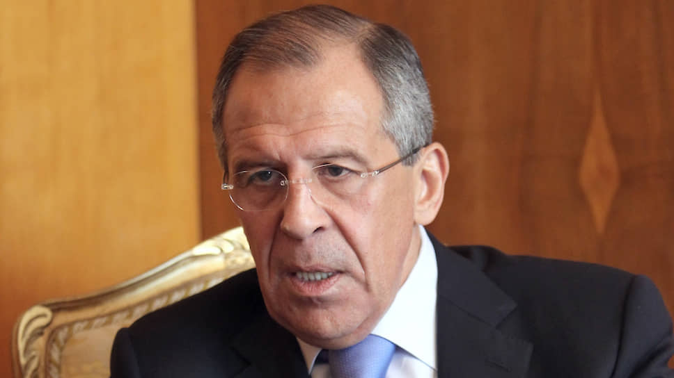 Sergey Lavrov: It will be right to restore flights to Georgia