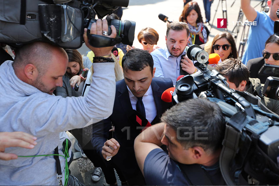 В прокуратуре завершился опрос заместителя главы администрации президента Анги Хуцишвили