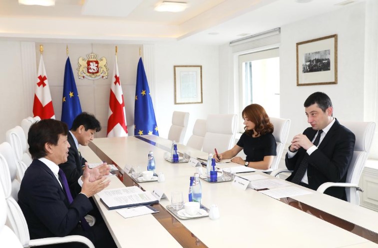 Giorgi Gakharia met with Japanese Ambassador