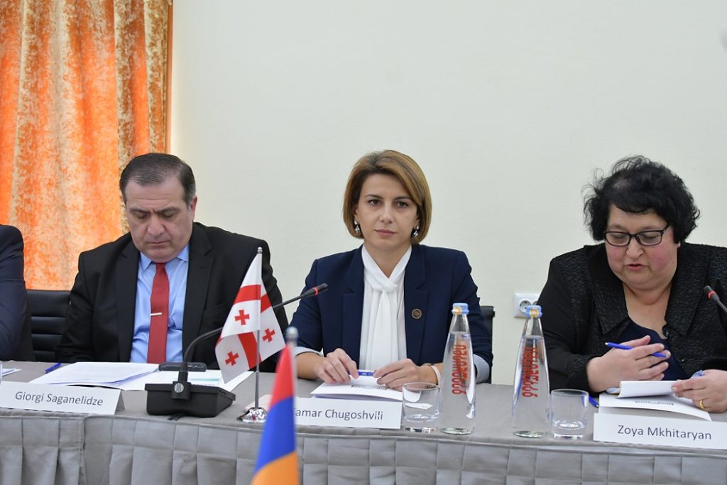 Тамар Чугошвили - Для нас, как для соседей, важно сотрудничать с парламентом Армении