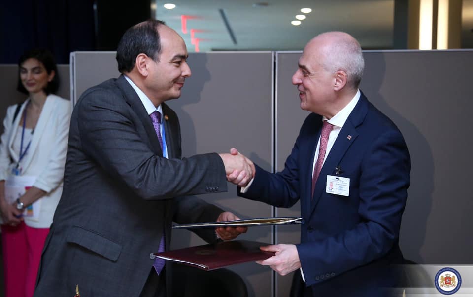 Министры иностранных дел Грузии и Парагвая подписали соглашение о безвизовом сообщении
