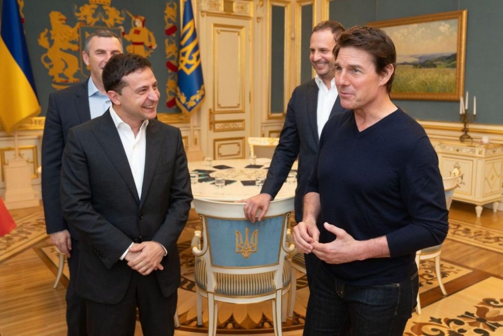 Tom Cruise arrives in Kyiv at the invitation of Ukrainian President