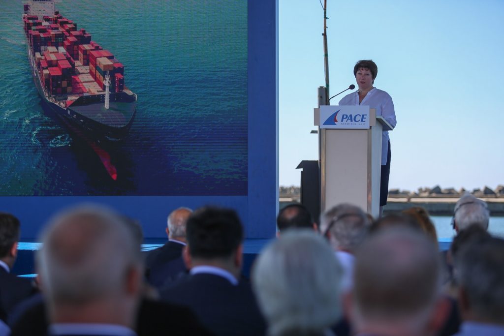 Майя Цкитишвили - Строительство новой портовой инфраструктуры в Поти является ярким примером расширения грузино-американского бизнеса