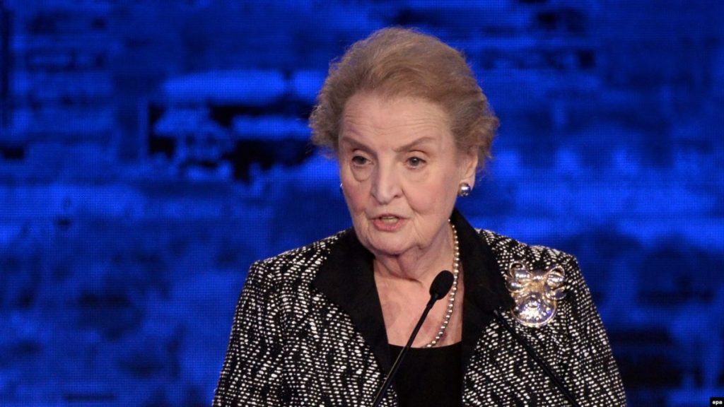 Madeleine Albright –Poti Port’s expansion project indicates what U.S. and Georgia can achieve with joint work