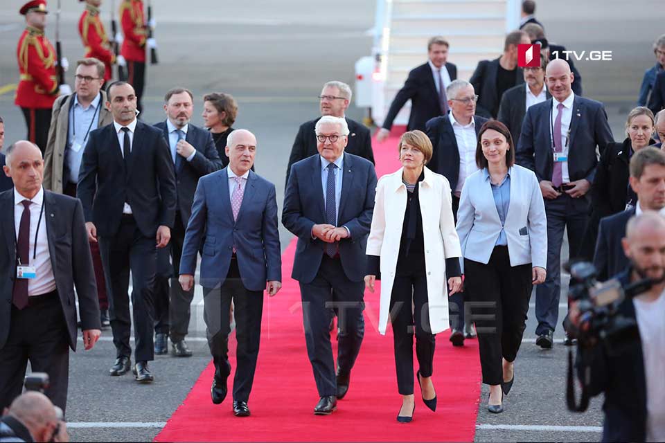 Начался официальный визит президента Германии в Грузию