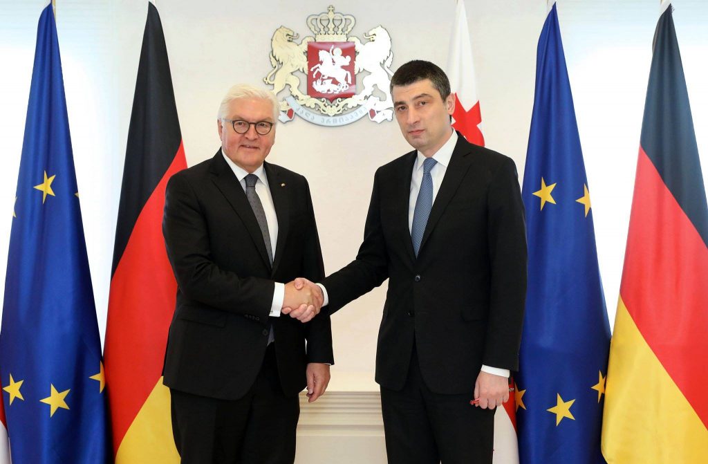 Георгий Гахария - Визит президента Штайнмайера подтверждает, что Берлин считает Грузию надежным партнером
