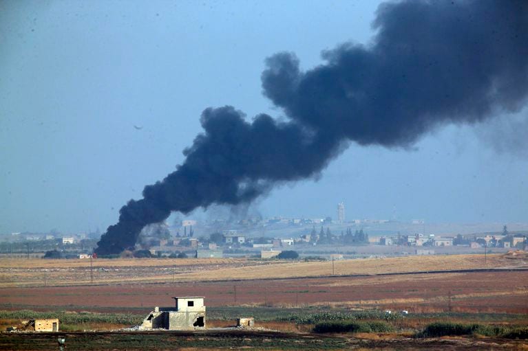 По информации Турции, военная авиация и артиллерия страны нанесла удар по 181 цели на севере Сирии