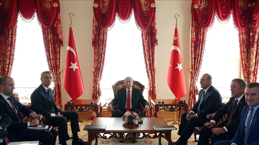 Генеральный секретарь НАТО встретился с президентом Турции в Стамбуле