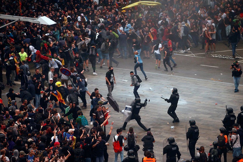 В Каталонии готовятся к очередной акции протеста
