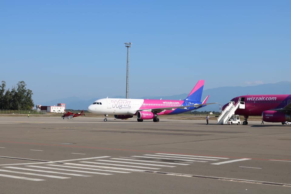 Авиакомпания Wizz Air добавила два новых направления из Кутаиси