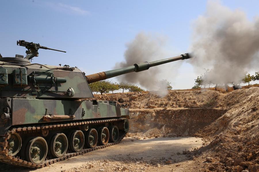 Syrian Democratic Forces - Turkish bombardment violating truce