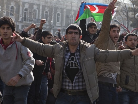 На акции оппозиции в Баку произошли задержания 