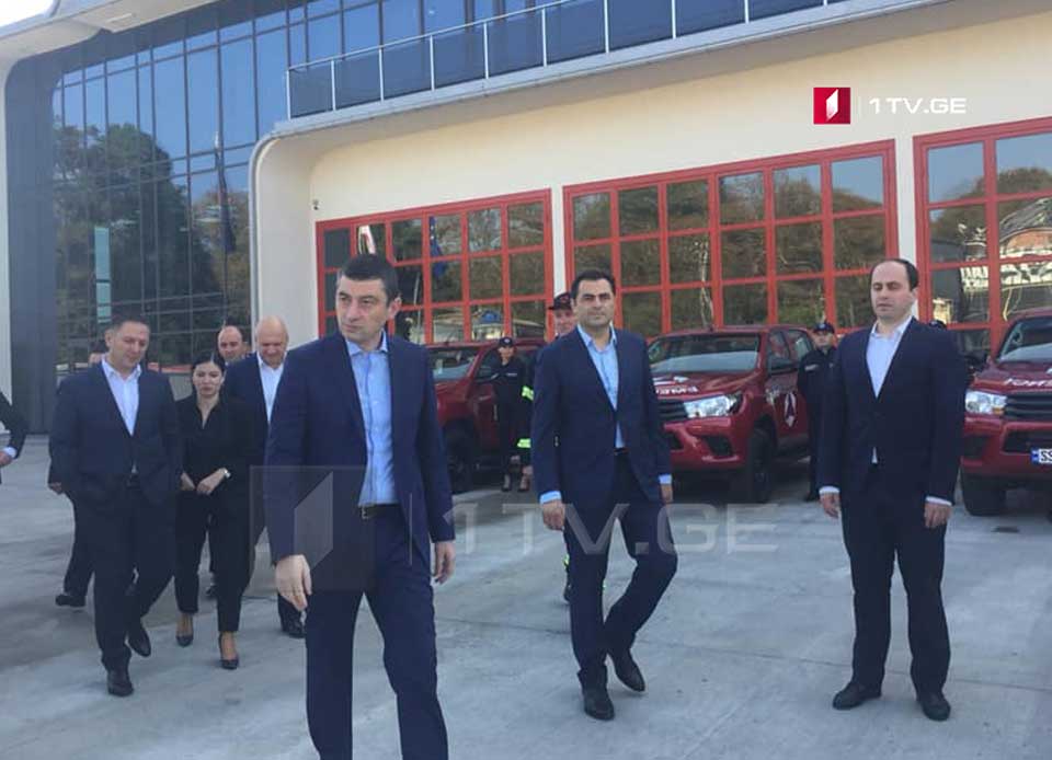 Prime Minister opens new building of Rescue-Firefighting Service in Zugdidi