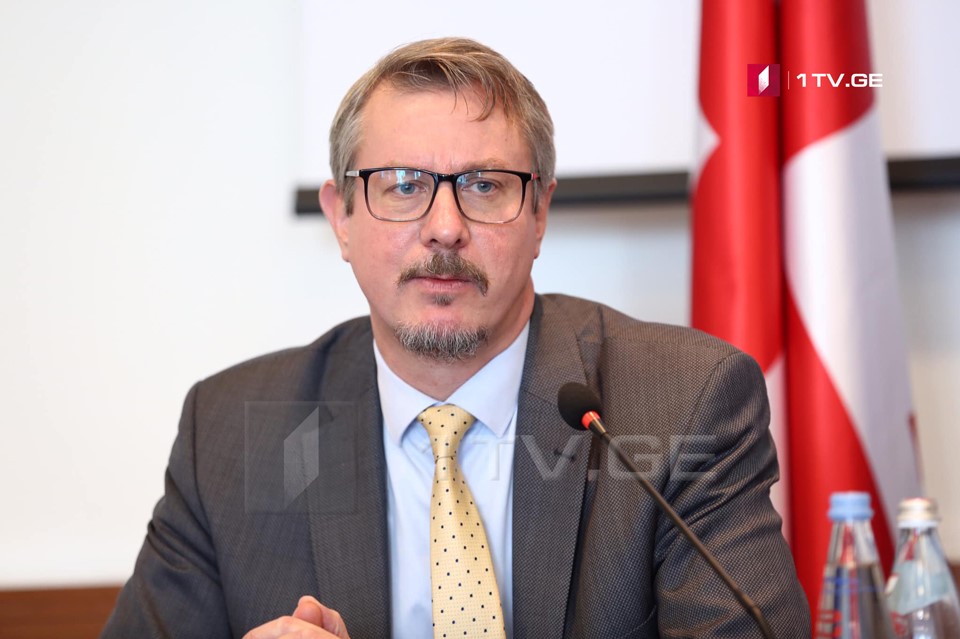 EU Ambassador to Georgia holding meetings at Georgian Dream office