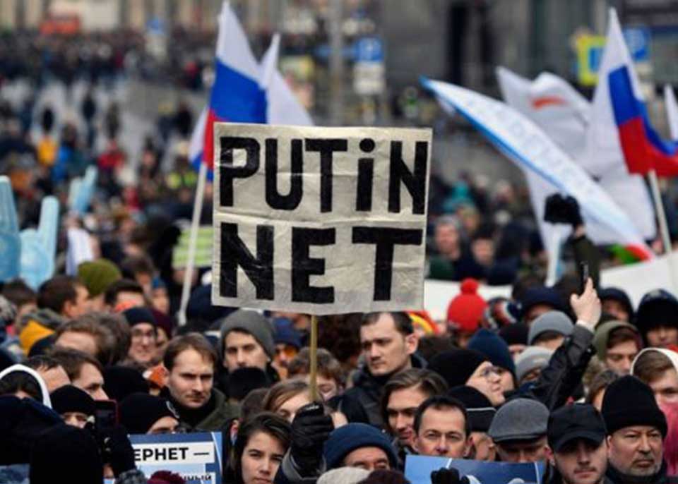 Россия задействовала закон о т.н суверенном интернете
