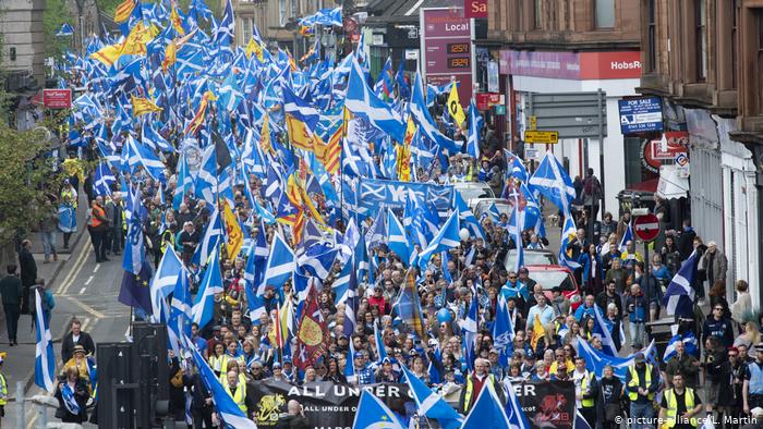 Independence rally held in Glasgow 