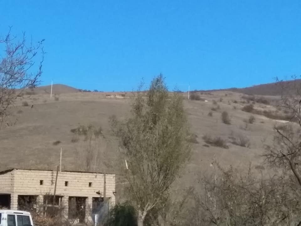 Российские оккупанты, предположительно, ведут работы по проведению дороги у села Хурвалети