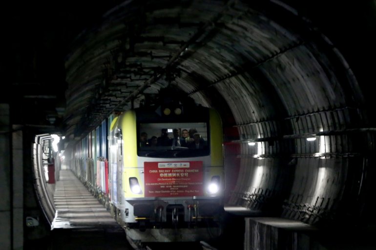 Первый грузовой поезд из Китая в Европу уже преодолел Босфор