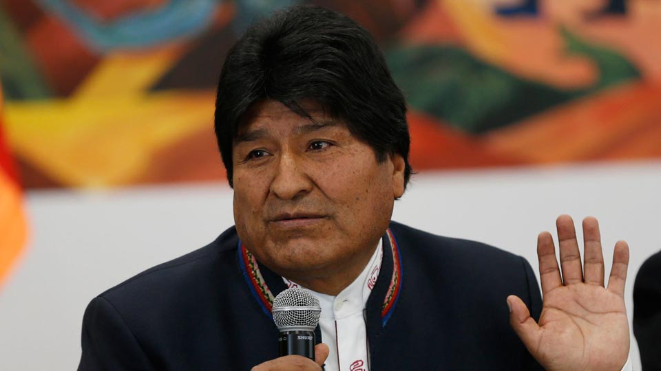 Boliviya prezidenti, Evo Morales istefa verdi və ölkəni tərk etdi