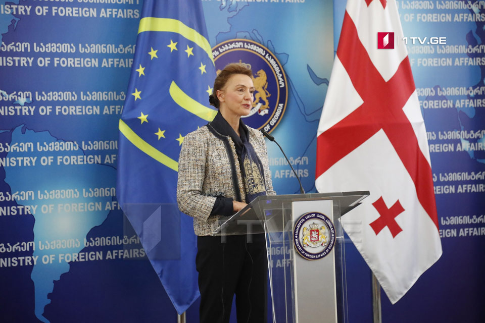 Marija Pejčinović Burić - Georgia making good progress and preparing to fulfil its first important commitment - to take over the chairmanship of CoE Committee of Ministers