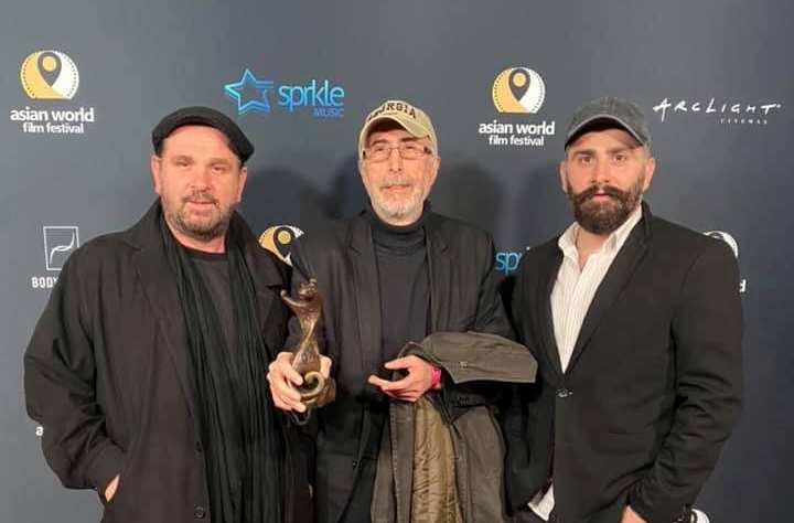 Dimitri Tsintsadze awarded title of Best Director at Asian World Film Festival