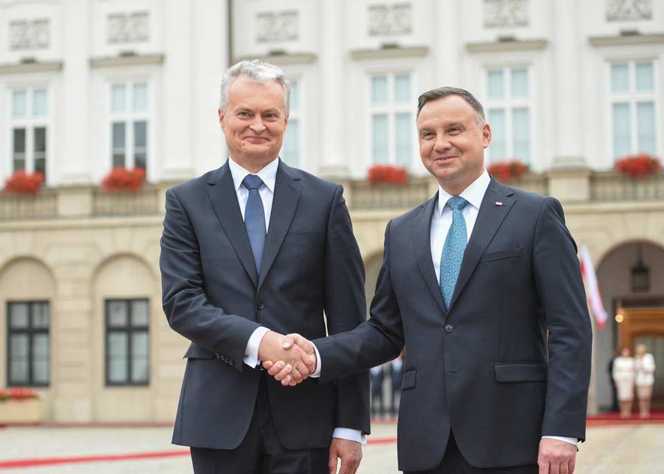 President of Poland and Lithuania reject French President’s criticism of NATO