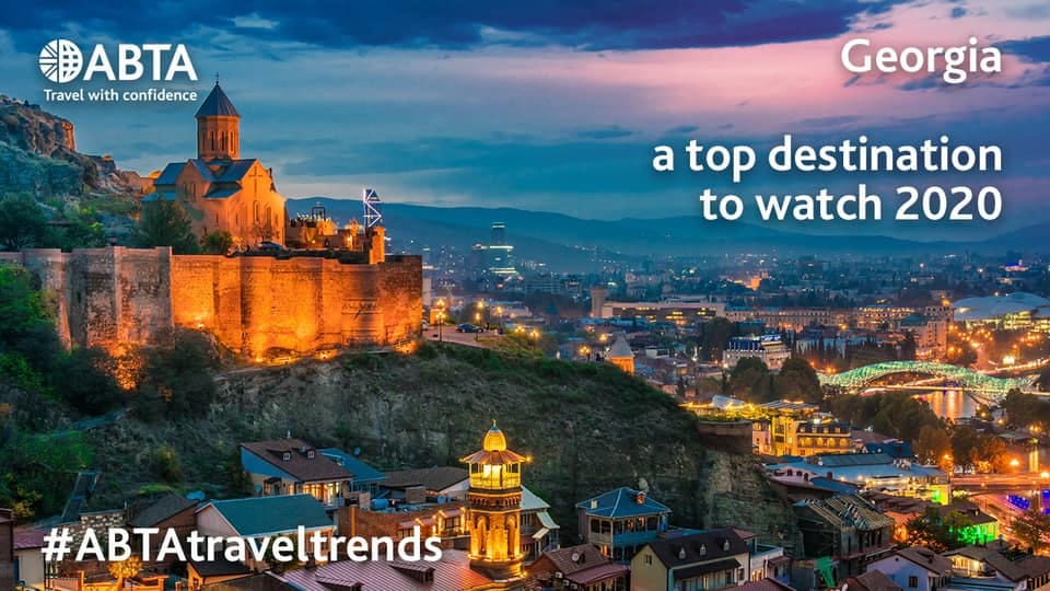 ABTA's Travel Trends 2020 - Georgia is surprising destination, easily accessible from the UK
