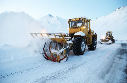 The Gudauri-Kobi road section is closed to all trucks due to heavy snowfall