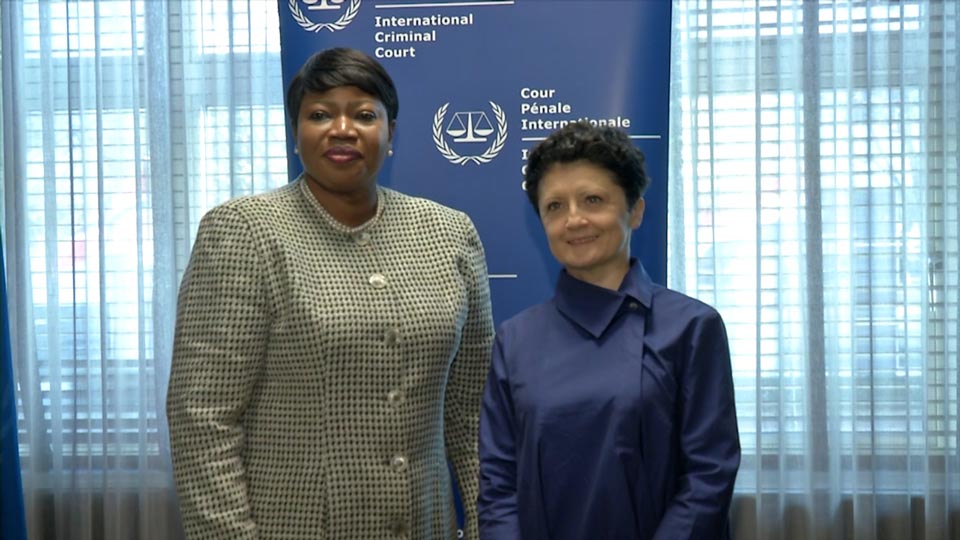 Thea Tsulukiani met with Fatou Bensouda 