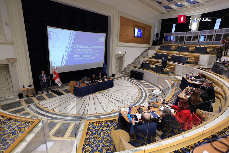 Парламентская ассамблея "Евронеста" отклонила требование оппозиции, внести в итоговый вариант резолюции запись о политзаключенных и политическом кризисе в Грузии