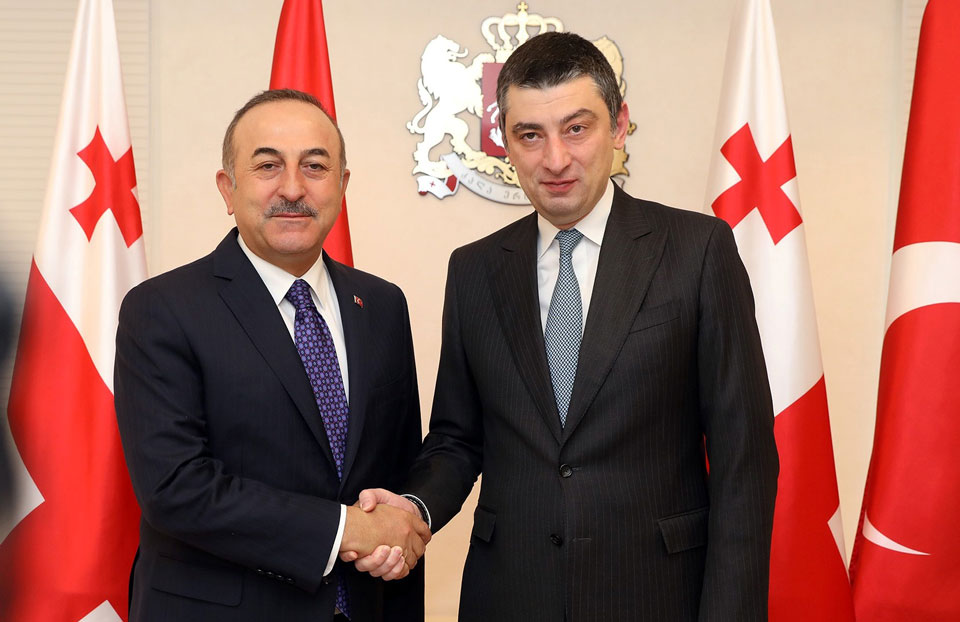 Georgian PM met with Turkish Foreign Minister